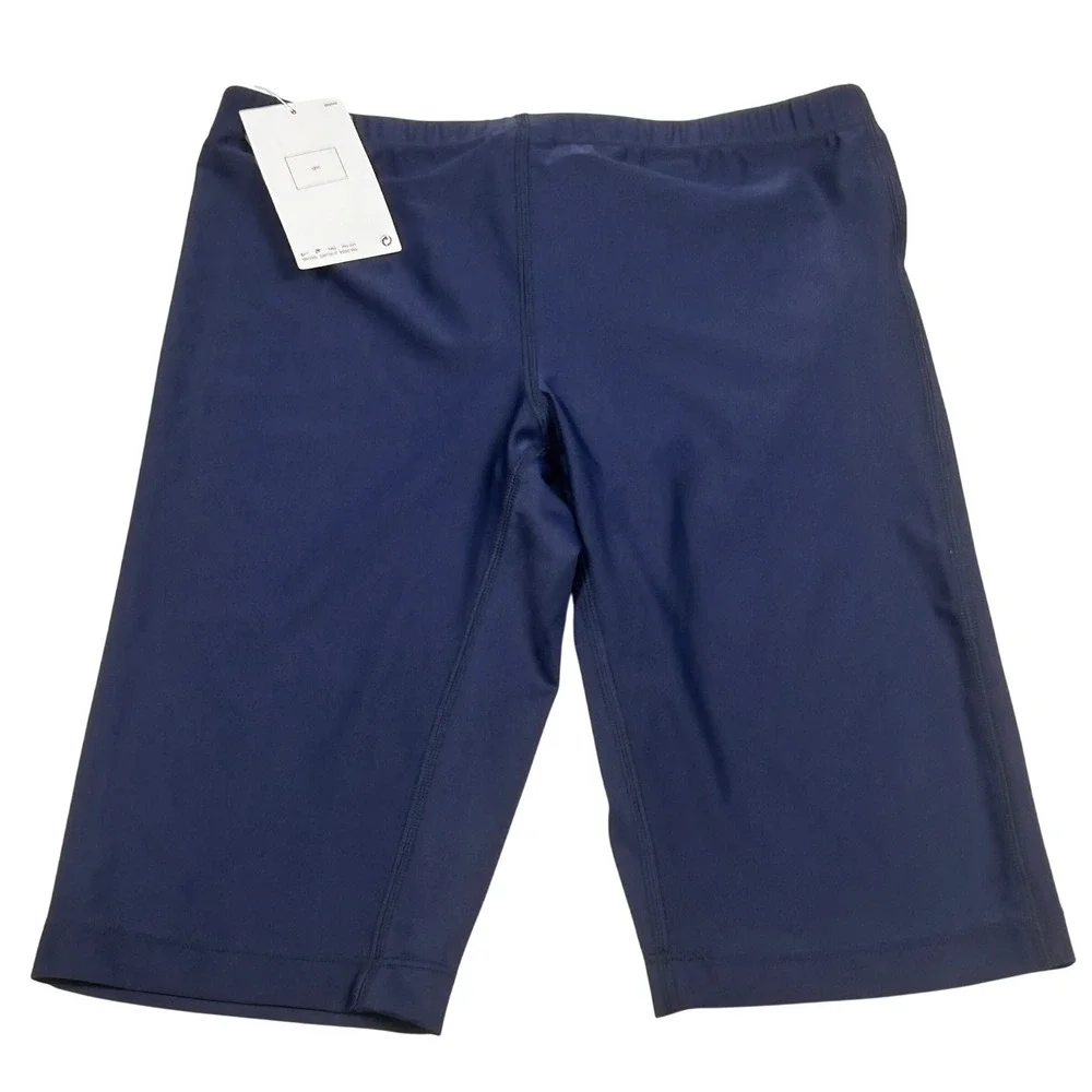 Nike Mens 34 Swim Jammer Navy Blue Performance Competitive Swimsuit NESS8110 NEW